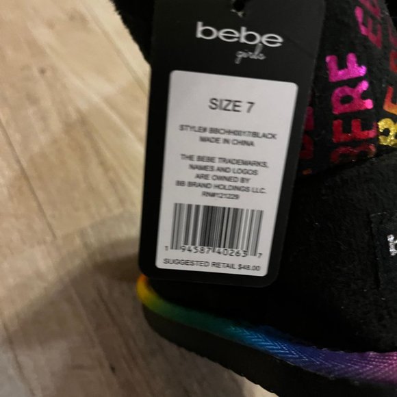 NWT Bebe girl winter boots - Picture 4 of 9